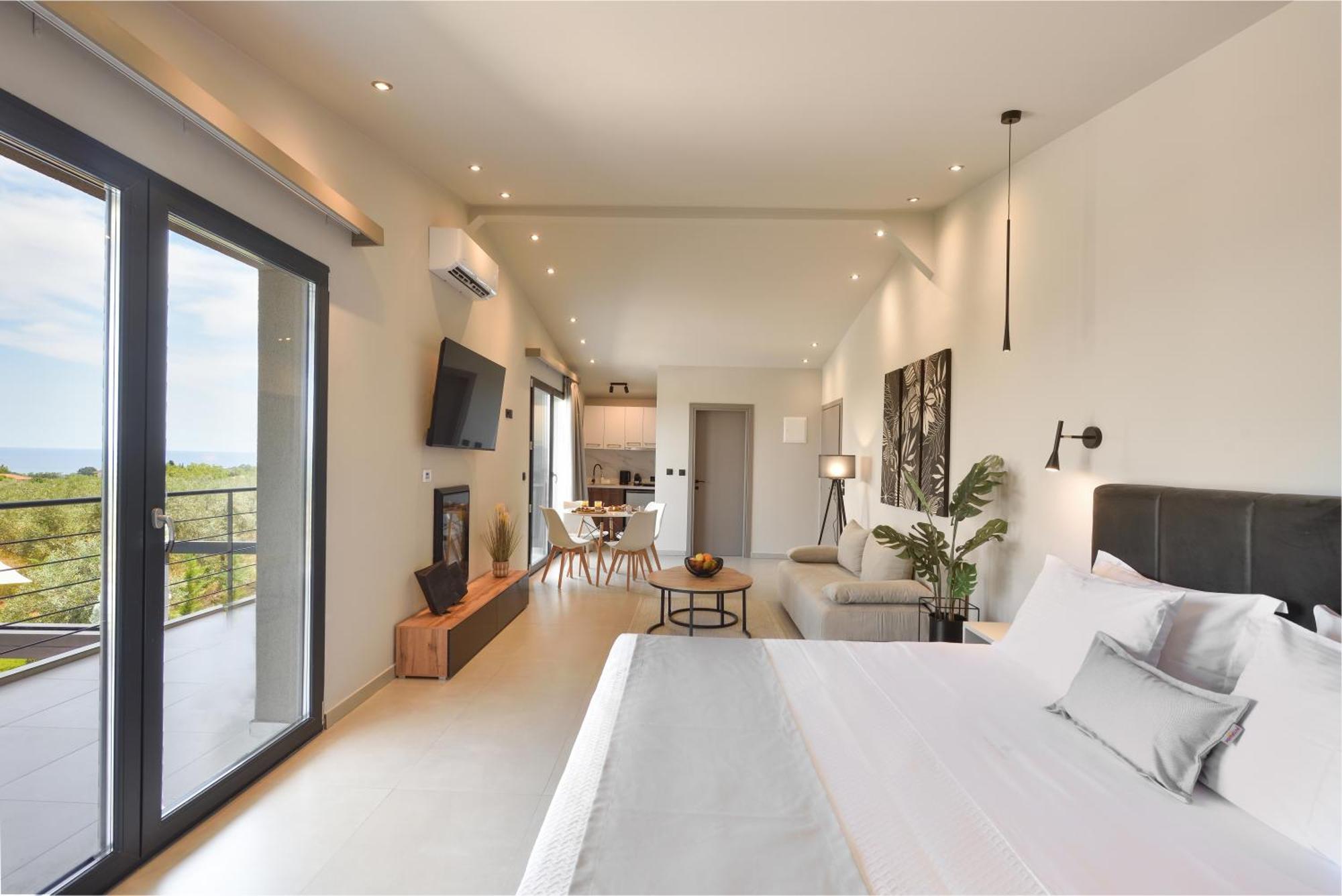 ליטוחורון Olive All-Seasons Suites, Panel Hospitality Homes & Villas מראה חיצוני תמונה