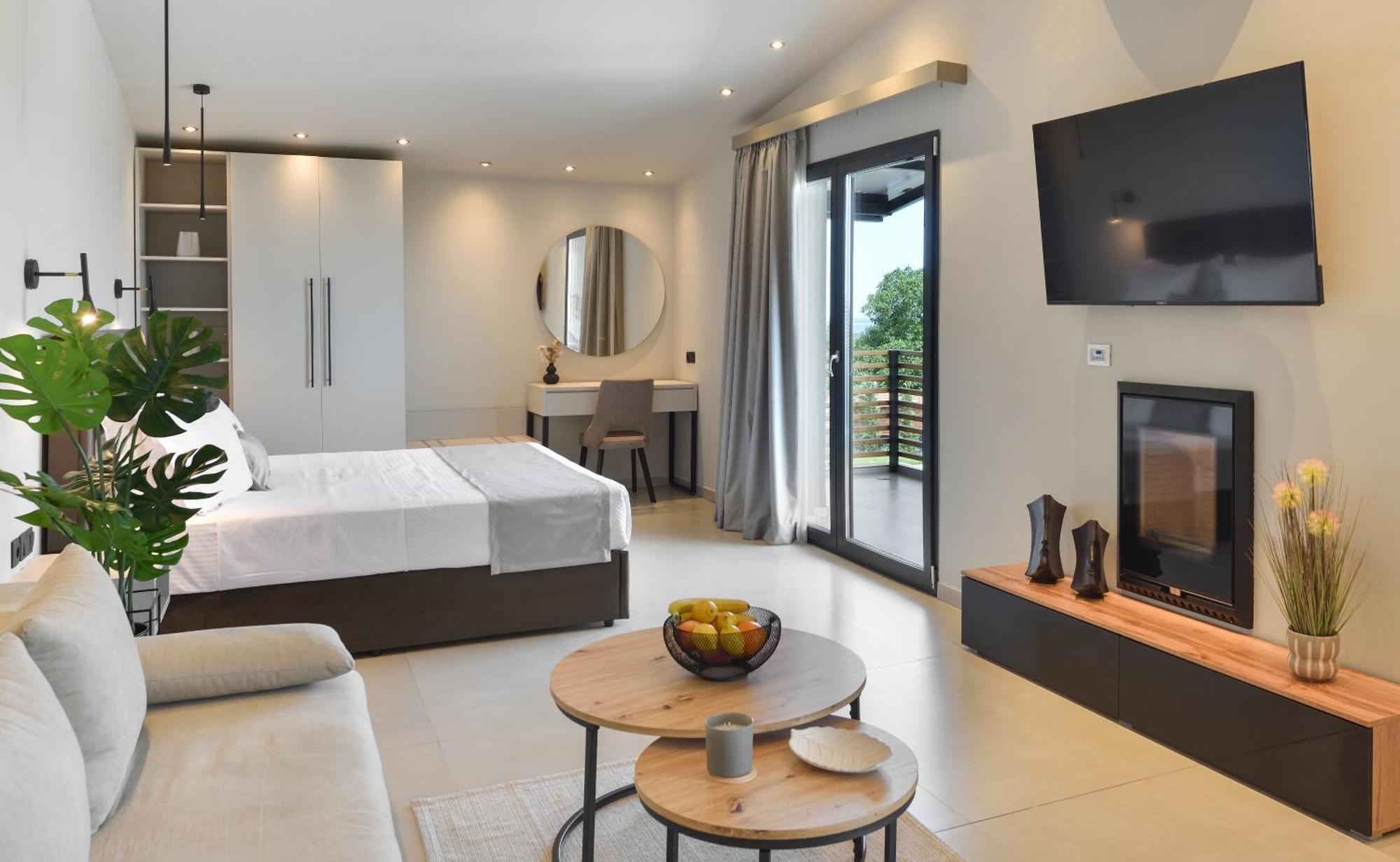 ליטוחורון Olive All-Seasons Suites, Panel Hospitality Homes & Villas מראה חיצוני תמונה